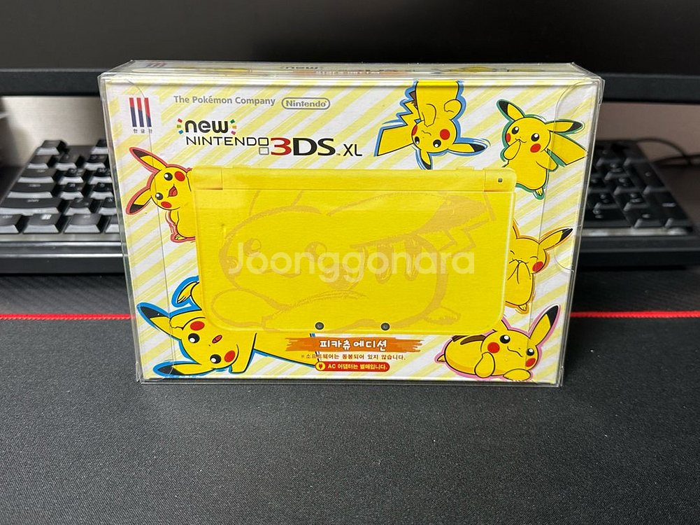 뉴 닌텐도 3ds 피카츄에디션 순정dL--0