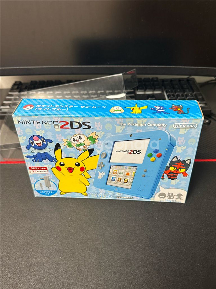 닌텐도 2ds 식빵 포켓몬 썬문 에디션--0
