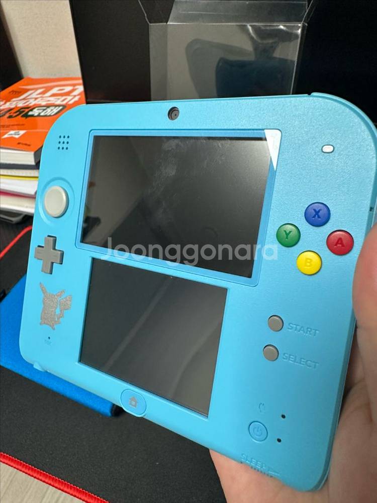 닌텐도 2ds 식빵 포켓몬 썬문 에디션--4