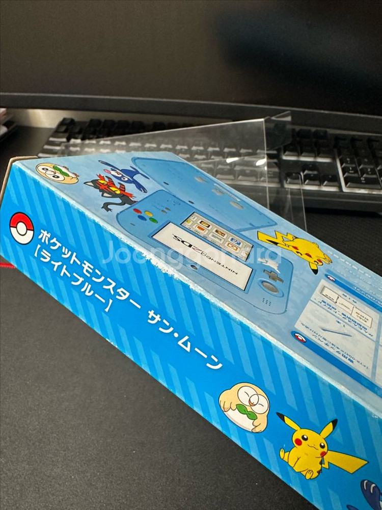 닌텐도 2ds 식빵 포켓몬 썬문 에디션--1