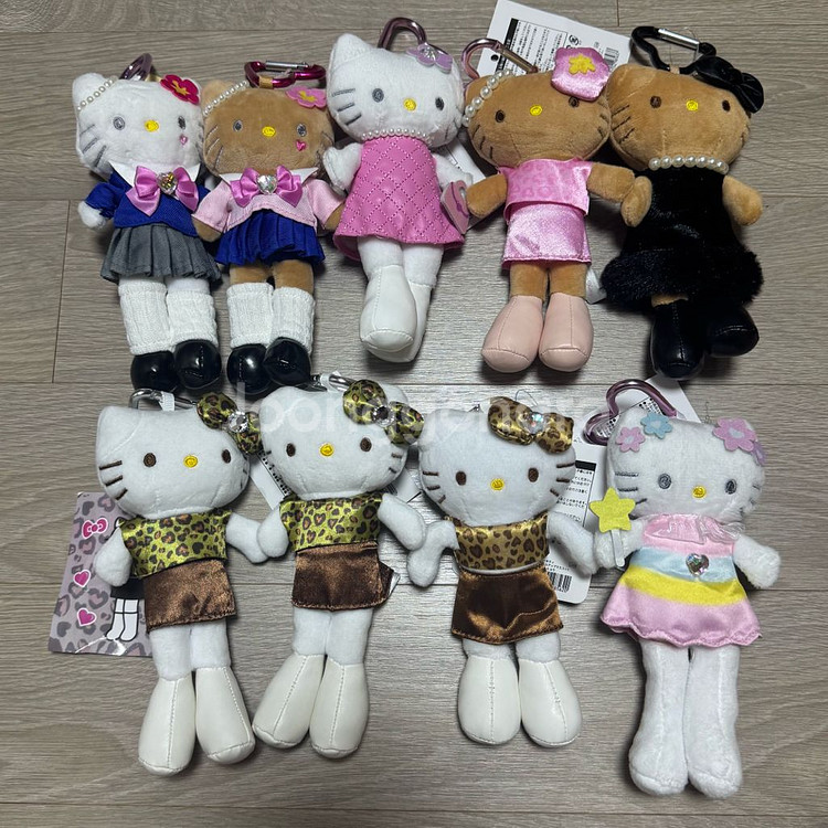 롱다리키티 고고걸 교복 호피 블랙 페어리 핑크 태닝인형--0