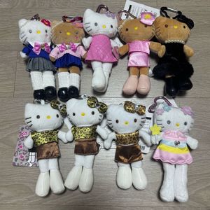 롱다리키티 고고걸 교복 호피 블랙 페어리 핑크 태닝인형