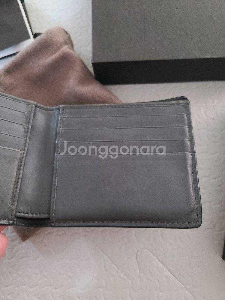 보테가 남성 반지갑 정품--4