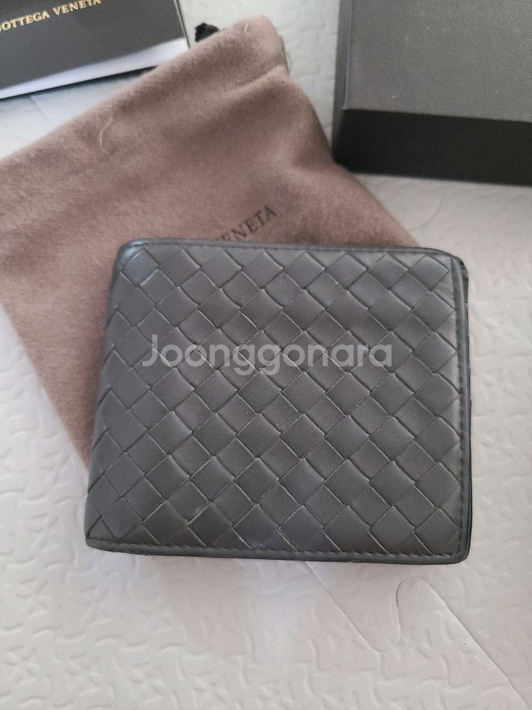 보테가 남성 반지갑 정품--1