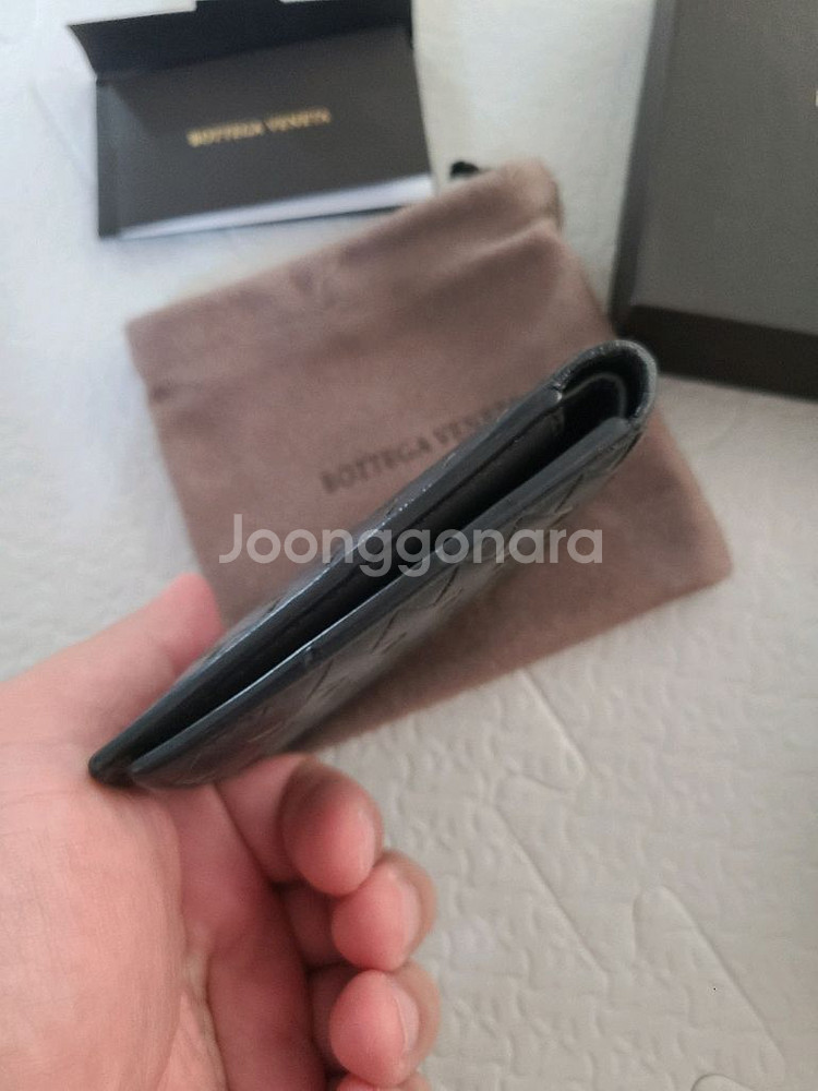 보테가 남성 반지갑 정품--7