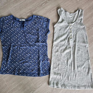 신축성 좋은 민소매 2벌