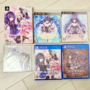 (급처)데이트 어 라이브 ps3 ps4 씨디 일괄