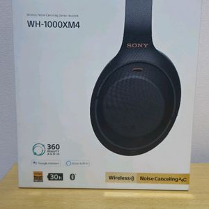 소니 WH-1000XM4 블랙 헤드폰
