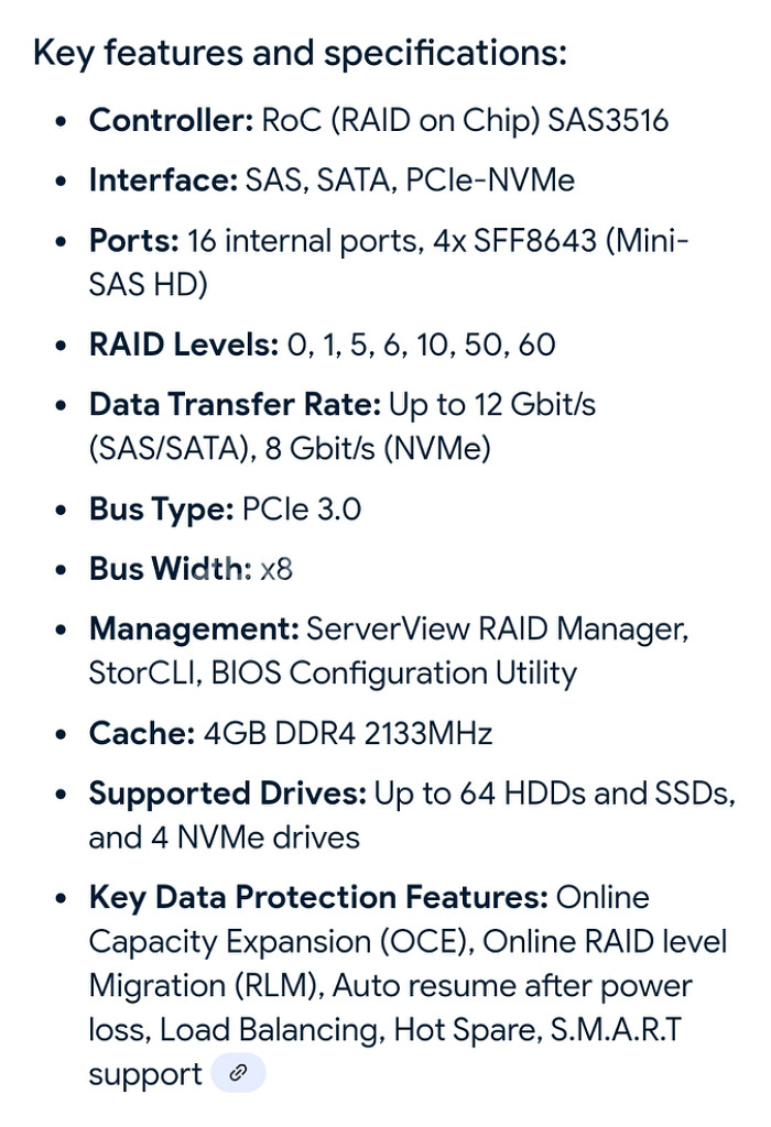 LSI 9460-16i Megaraid--2