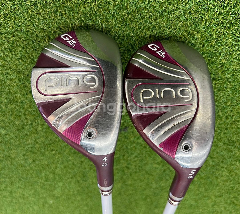 여성유틸 핑 정품 4번22도, 5번26도 일괄 팝니다--0