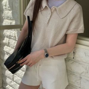원포무드 웨어로우 카라 니트