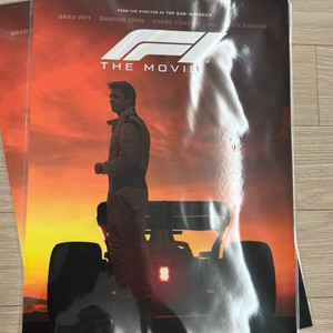 F1 더무비 선셋 포스터 미개봉