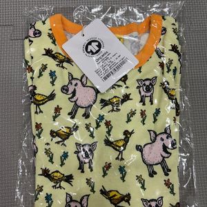 던스 주황돼지 반팔 116