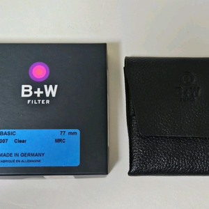 B+W 77mm 007 CLEAR MRC 필터