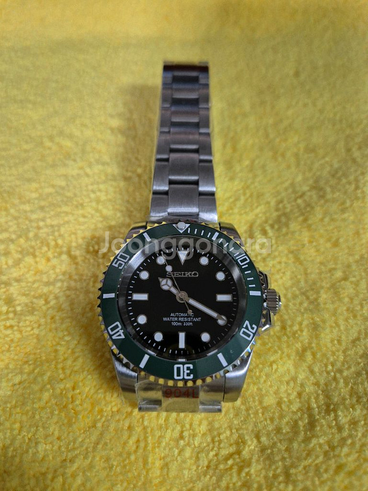 세이코 서브마리너 스타벅스 커스텀 40mm--0