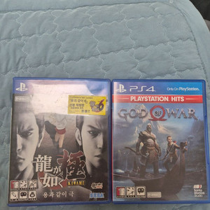 ps4 용과같이 극 + 갓오브워 일괄팝니디