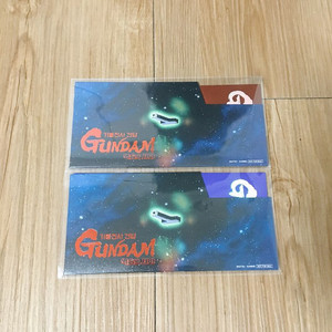 기동전사 건담 역습의 샤아 무비티켓 2종