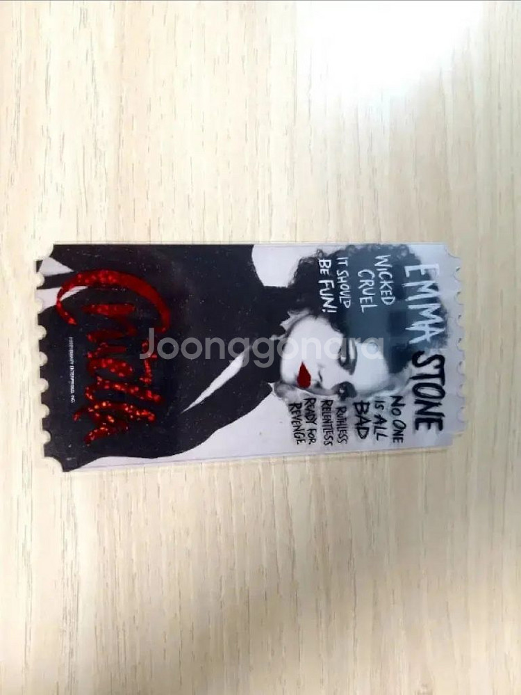 크루엘라 오리지널 티켓 메가박스 오티 엠마스톤--0