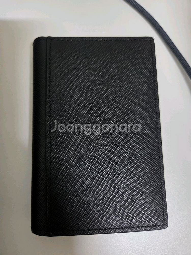 무신사 사피아노 레더 버티컬 폴드 카드 지갑--2