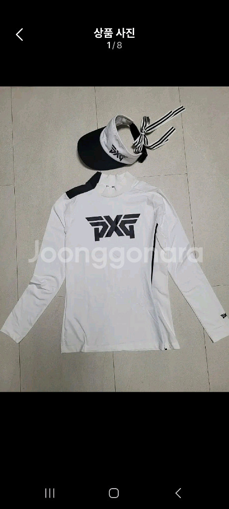 정품 PXG 골프 티셔츠 니트 상의 90 (3종)--0