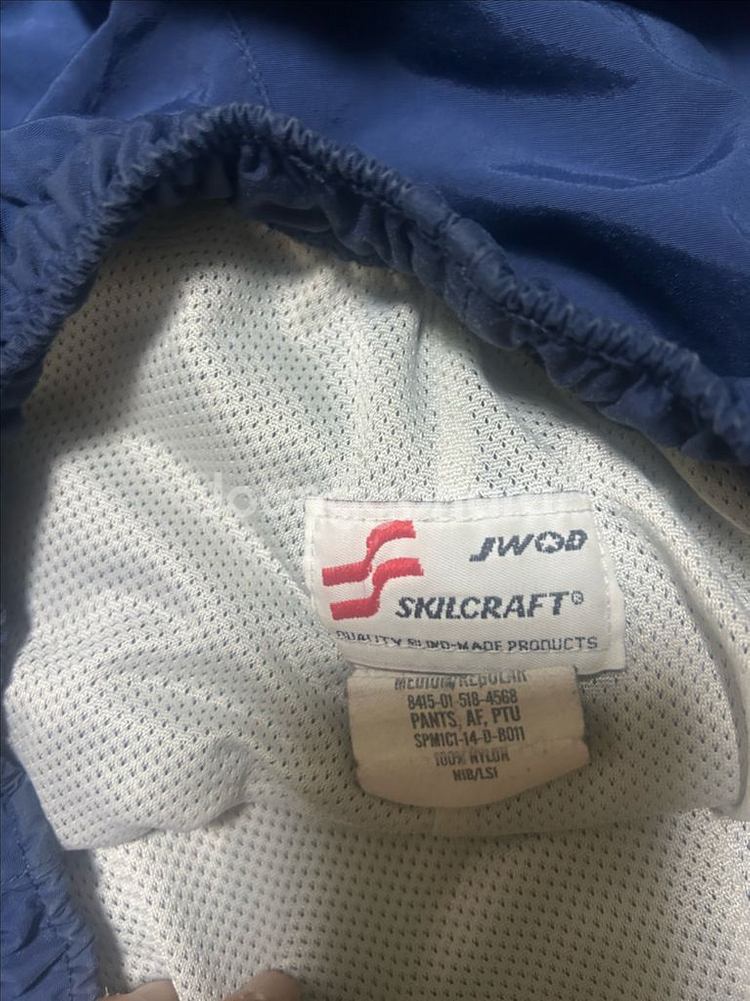 미공군 SKILCRAFT IPTU 바지--1