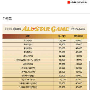 kbo 올스타프라이&올스타전