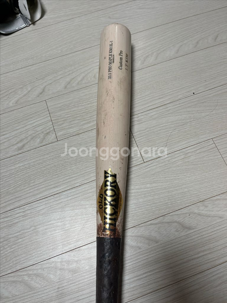 두산 베어스 김인태 히코리 배트--0