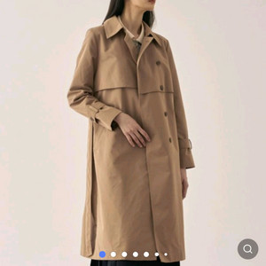 새상품급 지센 피어로즈 트렌치코트