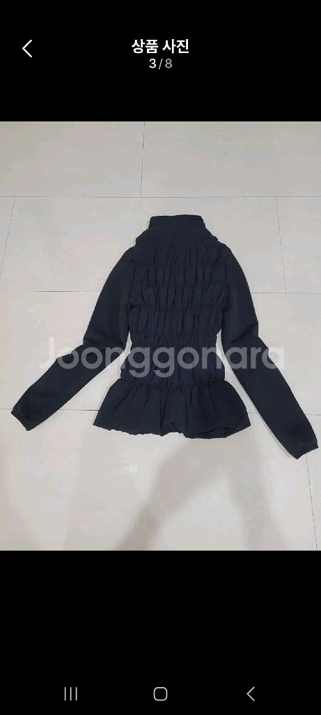 정품 어뉴 경량 패딩 점퍼 90--2