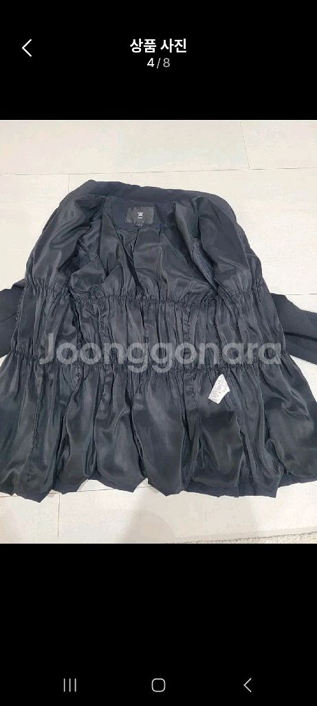 정품 어뉴 경량 패딩 점퍼 90--3