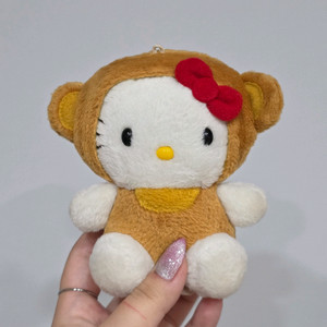 고전 원숭이 키티인형 2001년 고전키티 마스코트 키링