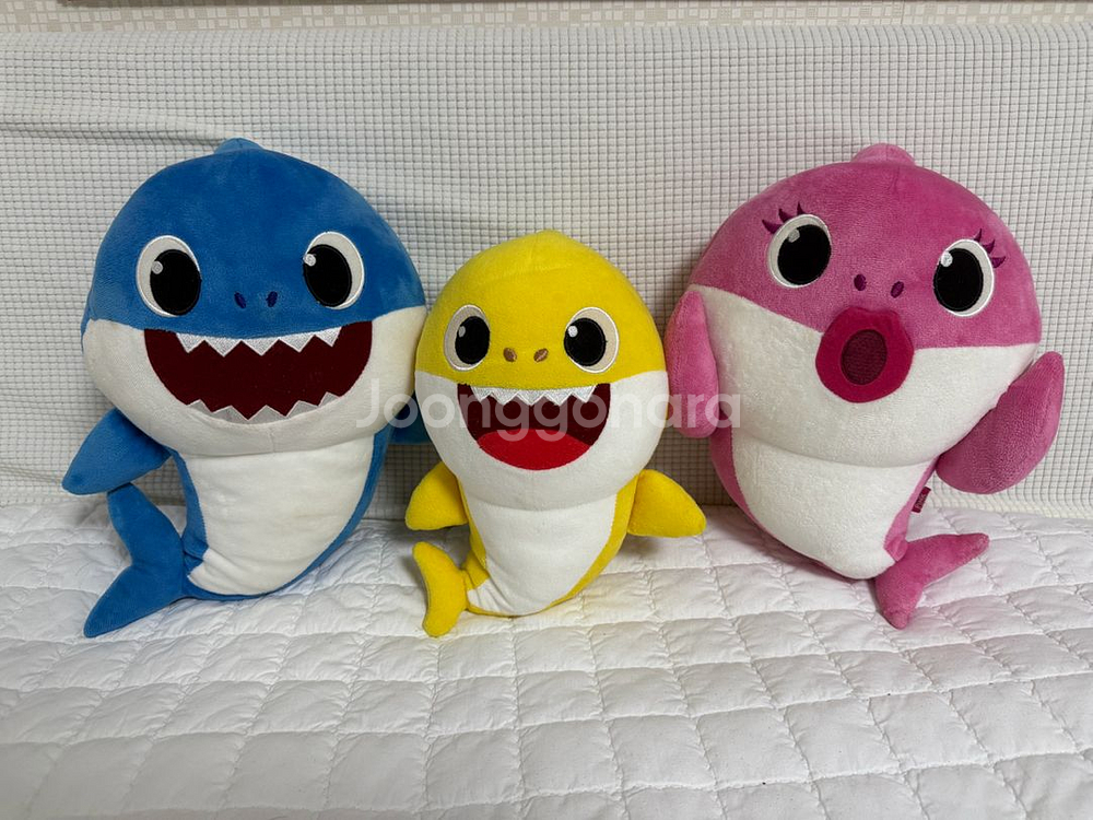 핑크퐁 아기상어 아빠상어 엄마상어 상어가족 인형(멜로디--0