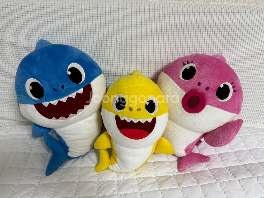 핑크퐁 아기상어 아빠상어 엄마상어 상어가족 인형(멜로디--2