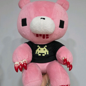 글루미베어 핑크 인형 중형 빈티지