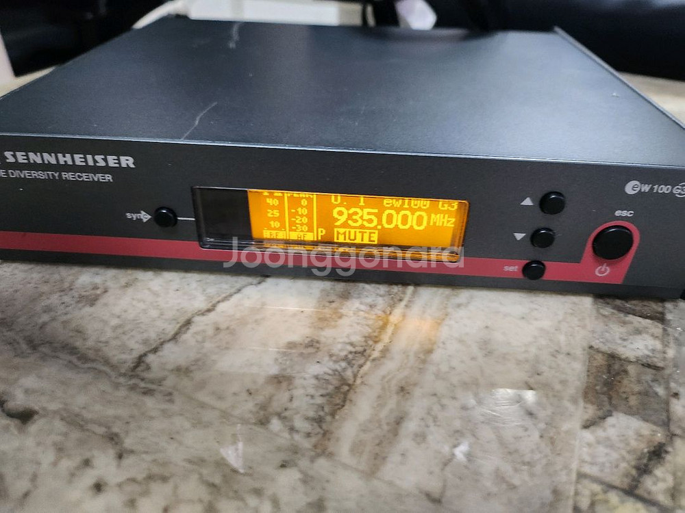젠하이져.EM100 G3수신기.--0