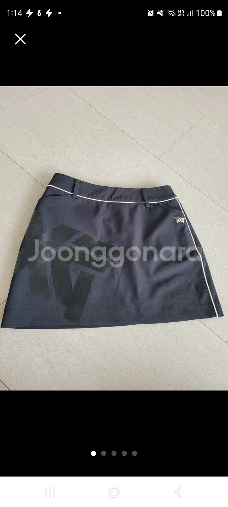 정품 PXG 골프 스커트 64--0