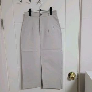 린넨 면 스커트 새상품 S