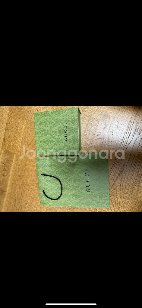 구찌 마몽 슈프림 벨트 올블랙(95) 새상품 구성품 풀--9