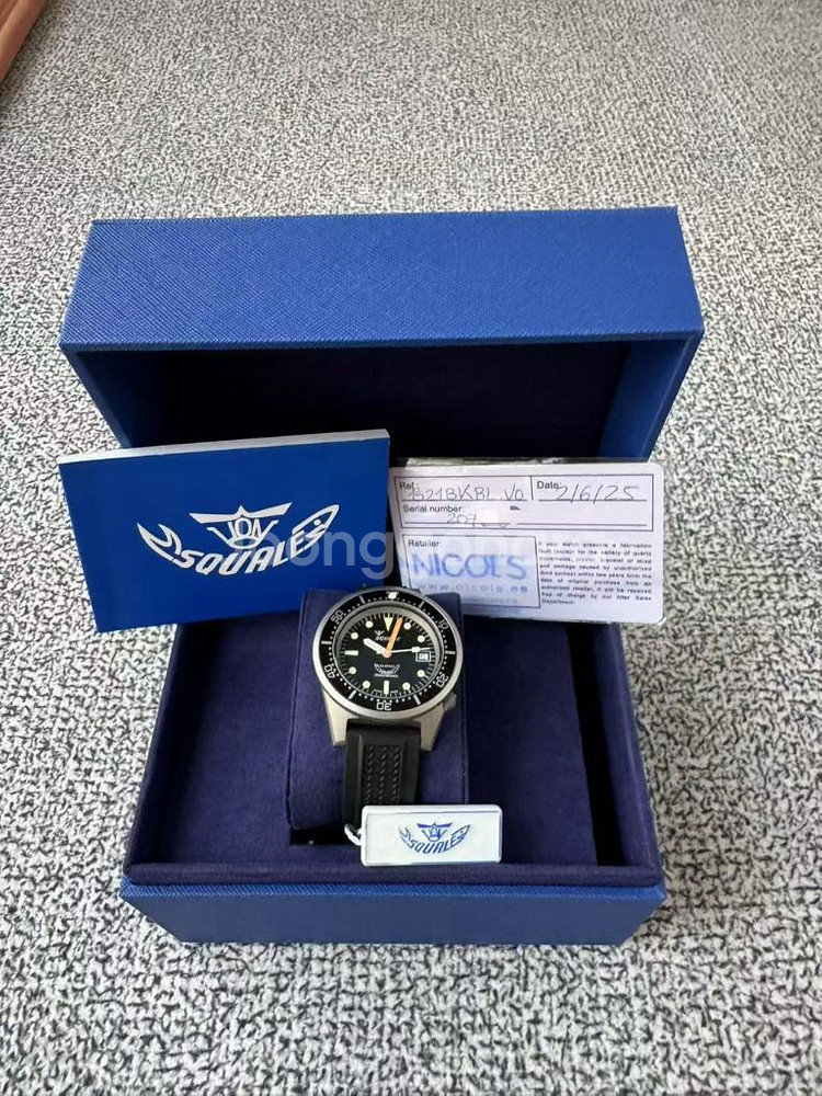 스쿠알레(squale)1521 시계, 미착용--0