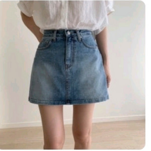 청치마바지 새상품 M