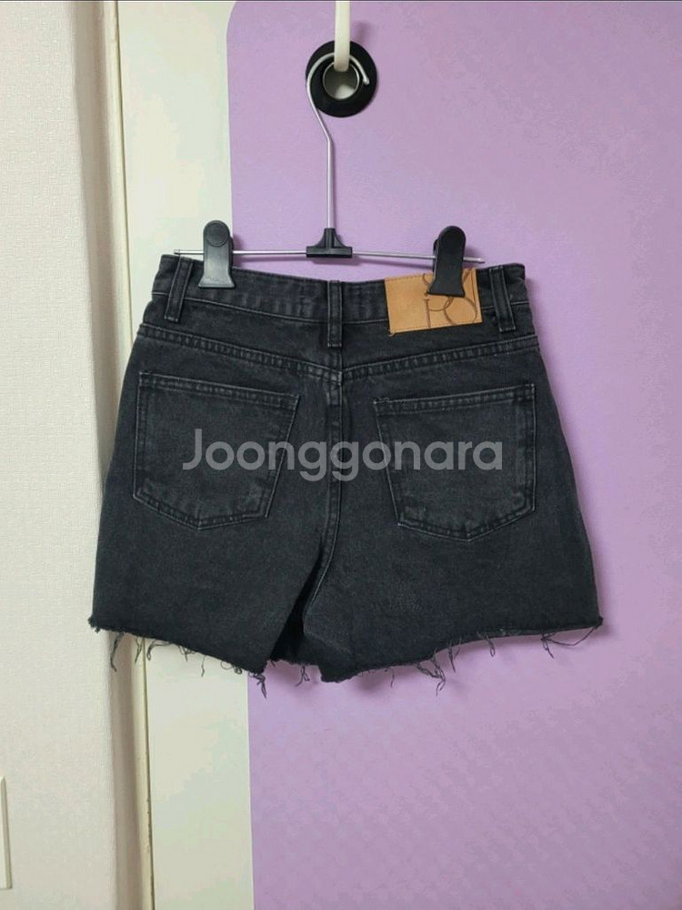 흑청 치마반바지 새상품 S--1