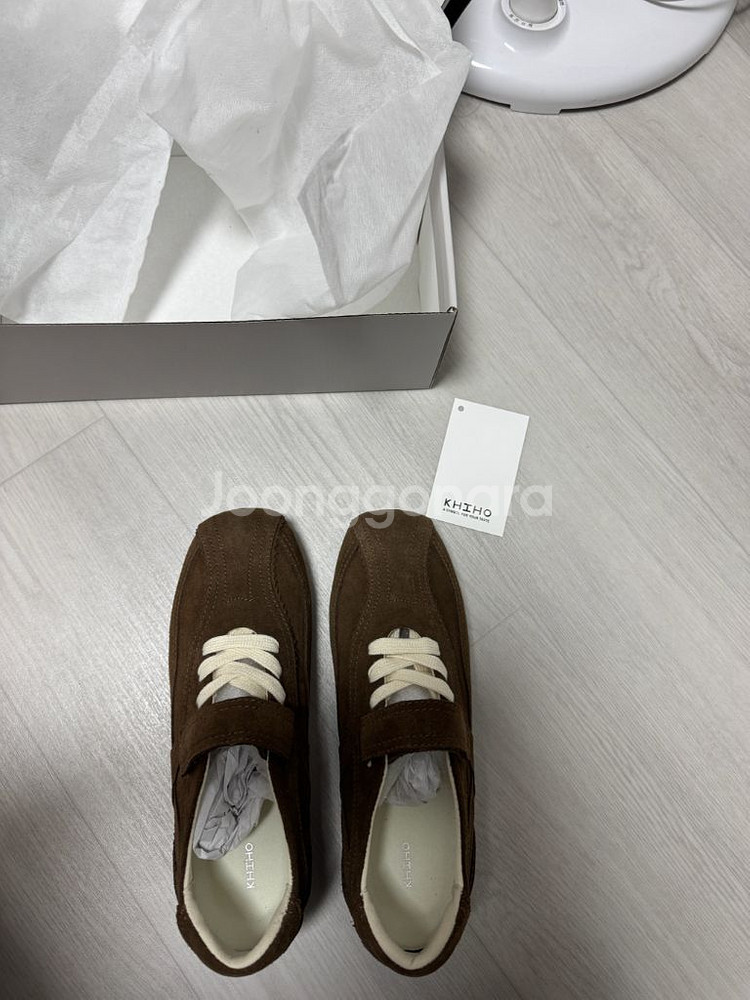 키호 스웨이드 운동화 브라운 새상품--1
