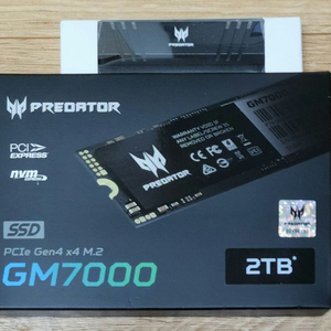 에이서 프레데터 GM7000 NVMe M2 2TB