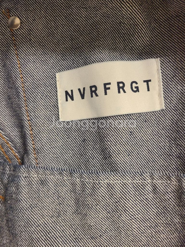 네버포겟 nvrfrgt 3D 데님자켓 2사이즈 새상품--6
