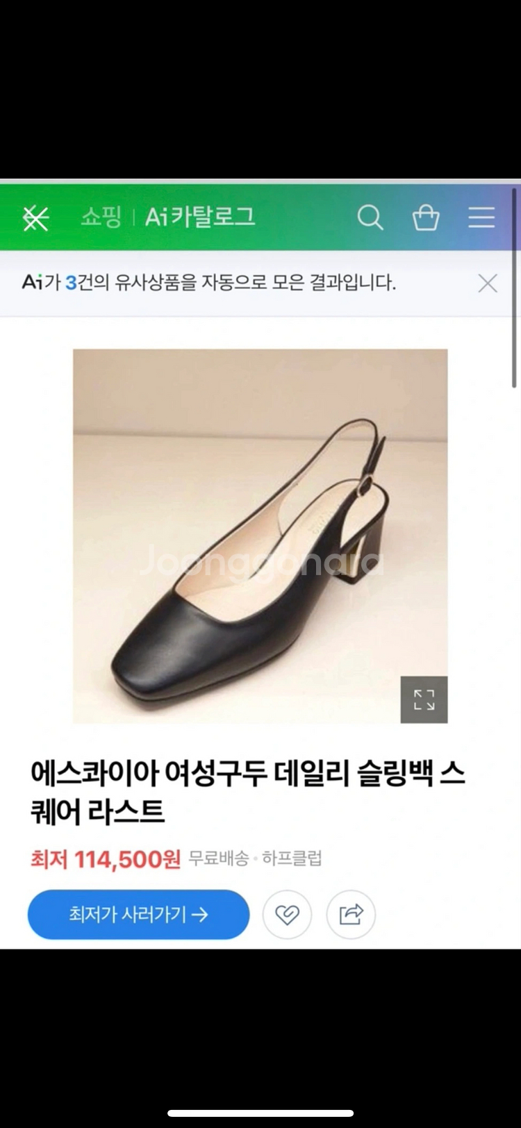 에스콰이아 슬링백--0