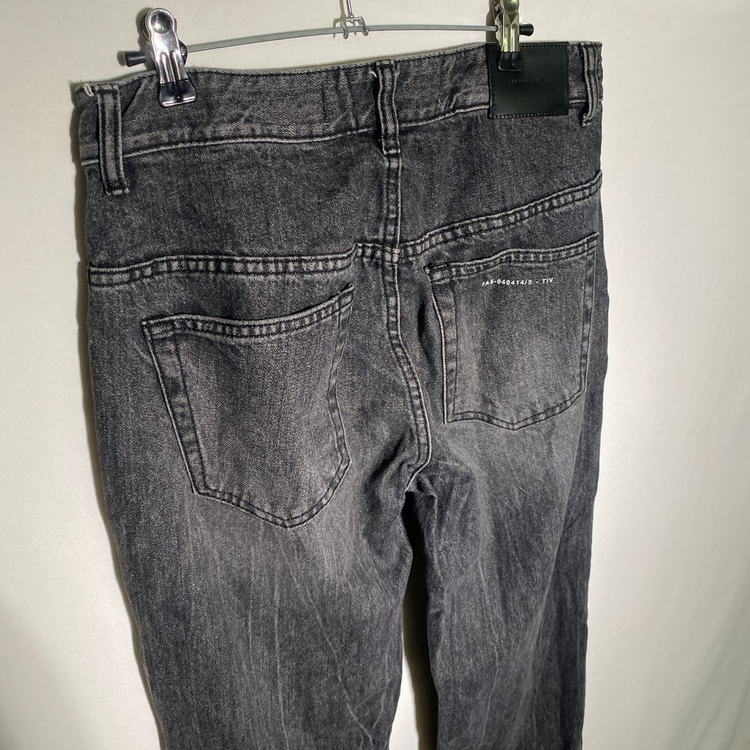 44)페이탈리즘 CRUDE 와이드 데님 청바지 이미지