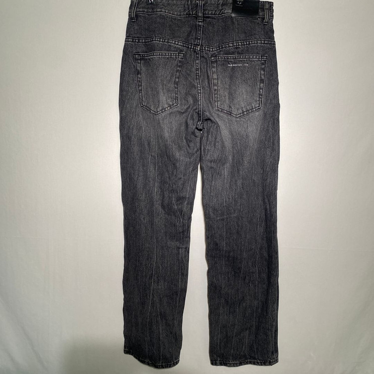 44)페이탈리즘 CRUDE 와이드 데님 청바지 이미지