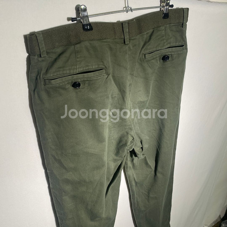 L)유니클로 허리밴딩 면바지 치노팬츠--2