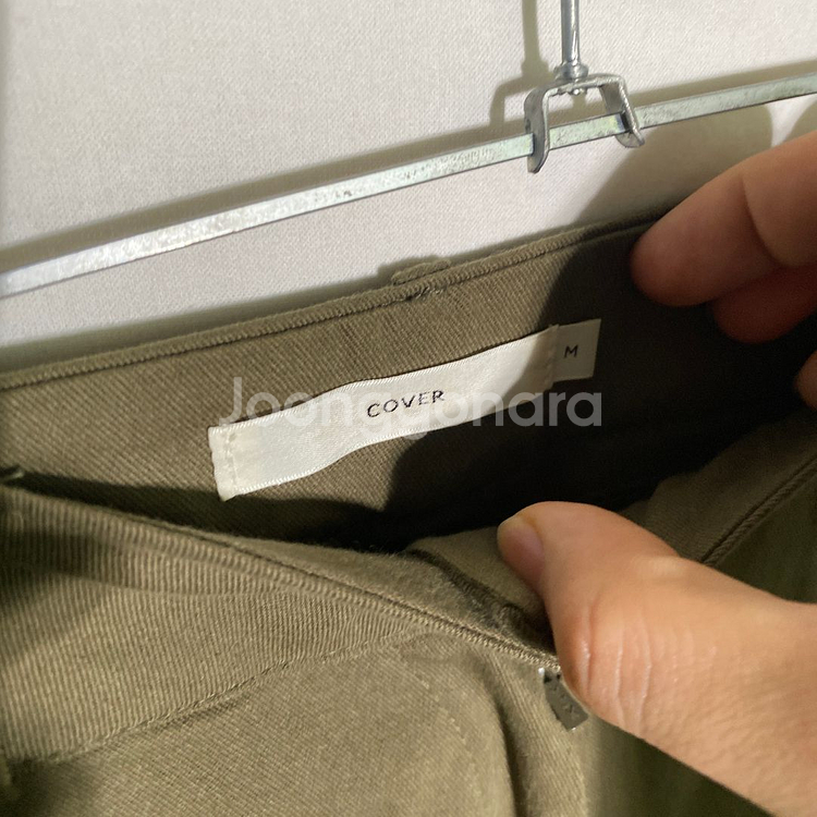 M)여성 와이드핏 투턱 치노팬츠 면바지--3