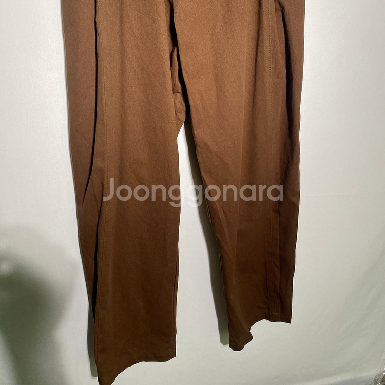 M)MOOD 와이드투턱 치노팬츠 면바지--1